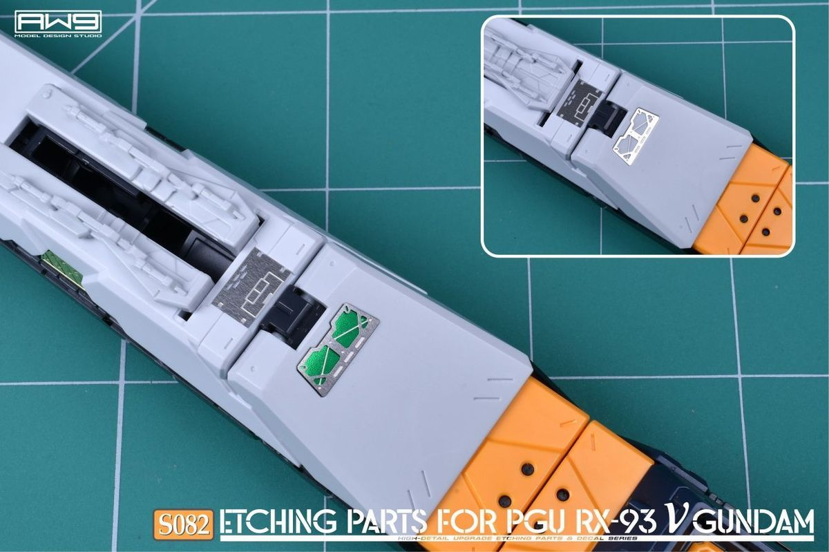 [Photo-etched Parts] Pre-Glued Photo-etched Parts for PG Unleashed 1/60 Nu Gundam Funnels Model Kit