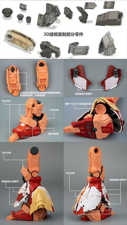 [Resin Kit] PRE-ORDER Yujiao 1/100 Sazabi 1.0 Enhanced Conversion Kit