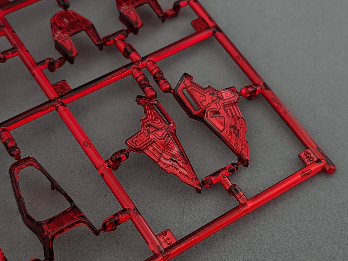 [Custom Electroplating] Bandai MGEX 1/100 GUNDAM Strike Freedom Mechanical Clear Ver.  (Red Mechanical Core Electroplated Color Scheme) Model Kit