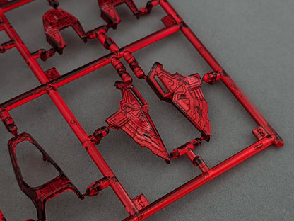 [Custom Electroplating] Bandai MGEX 1/100 GUNDAM Strike Freedom Mechanical Clear Ver.  (Red Mechanical Core Electroplated Color Scheme) Model Kit