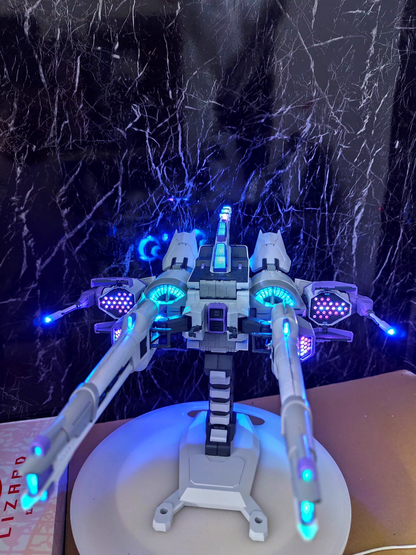 [Light/Color customization]Mo Yu Driving Force 1/144 Liu Xinghao Flight Backpack Accessory Kit Model Kit Light-up Assembled Version