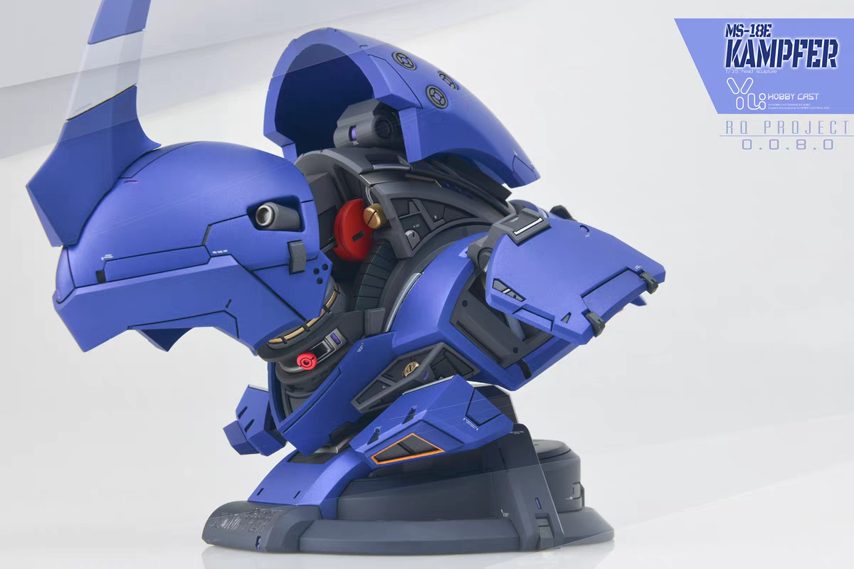 [3D printed parts] Kampfer Head Bust