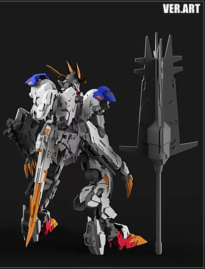 K-Paper Soul Barbatos Lupus Paper Model DIY Fully Imported Pearlescent Paper, No Scoring, No Cutting