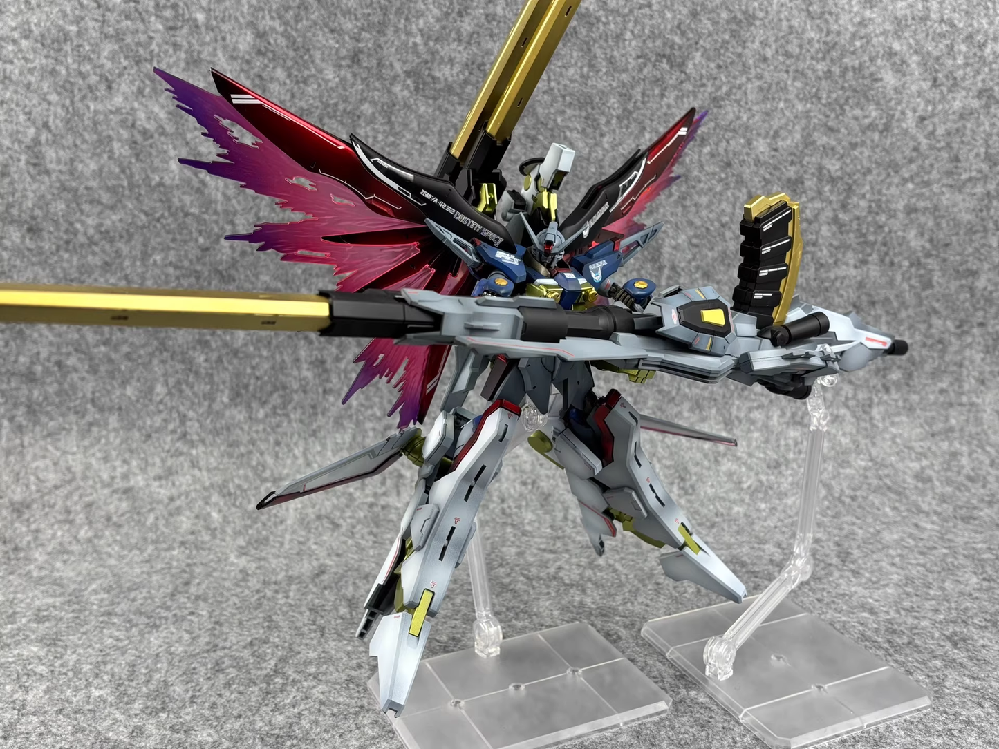 [Color customization] Bandai/Star/Angry Bird Mr. Zeus HG CE 1/144 Destiny 2 Zeus Silhouette (Shading  color scheme)Assembly Model Kit