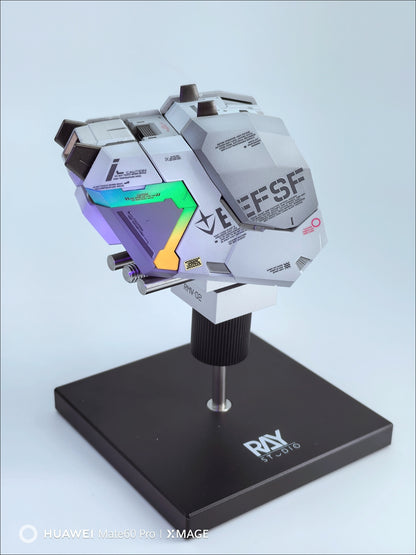 [Color customization] PG Unleashed 1/60 Nu Gundam (Gradient Frame+Shading color scheme) model kit