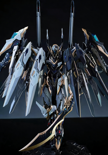 [Color customization] Legend of Star General MNP-XH12A Gan Jiang (white black color scheme) Model Kit