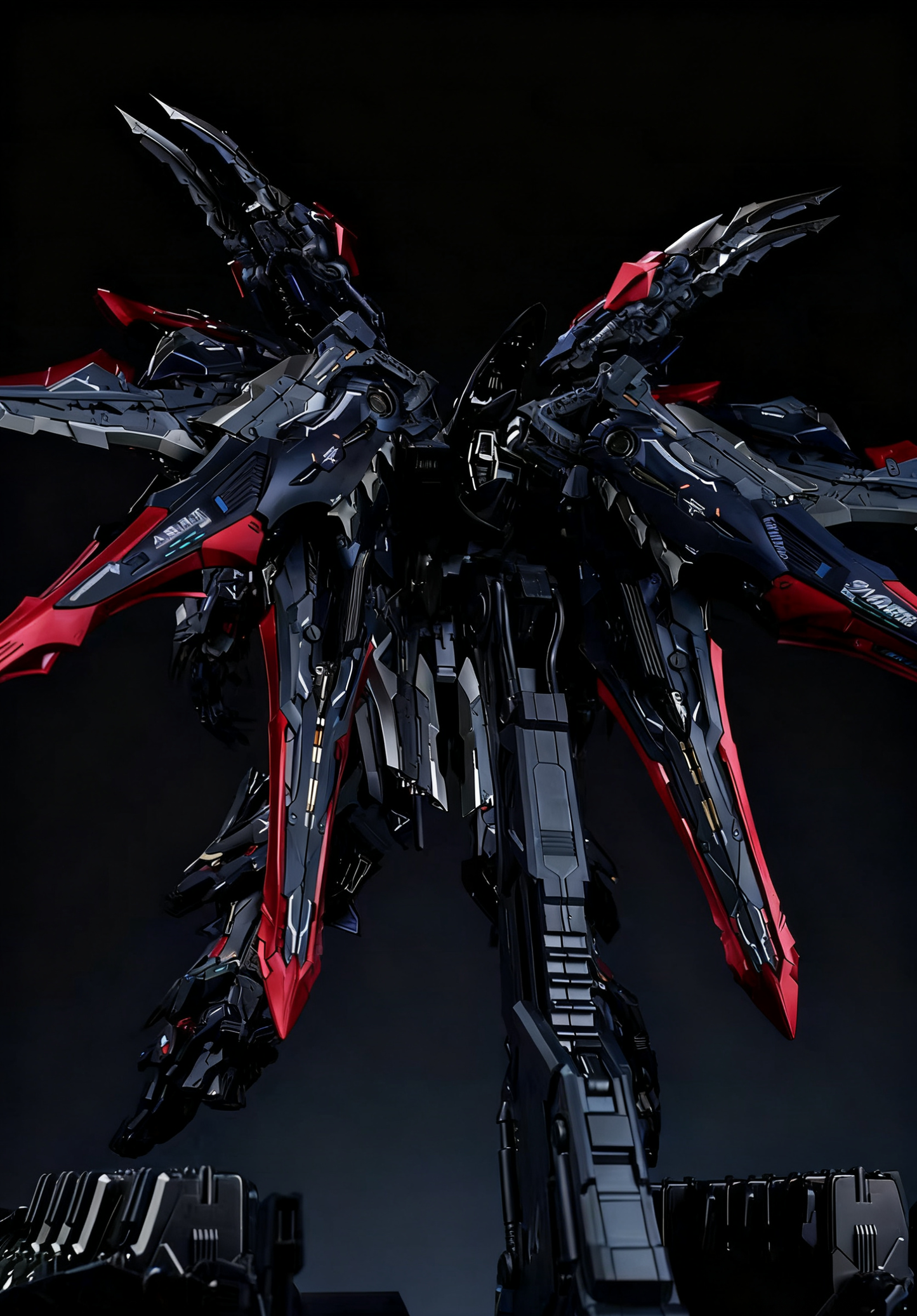 [Color customization] Infinite Dimension  RT-002 Nemesis（Dark red 2 color scheme）Model Kit