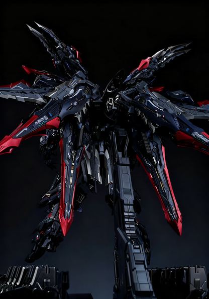 [Color customization] Infinite Dimension  RT-002 Nemesis（Dark red 2 color scheme）Model Kit