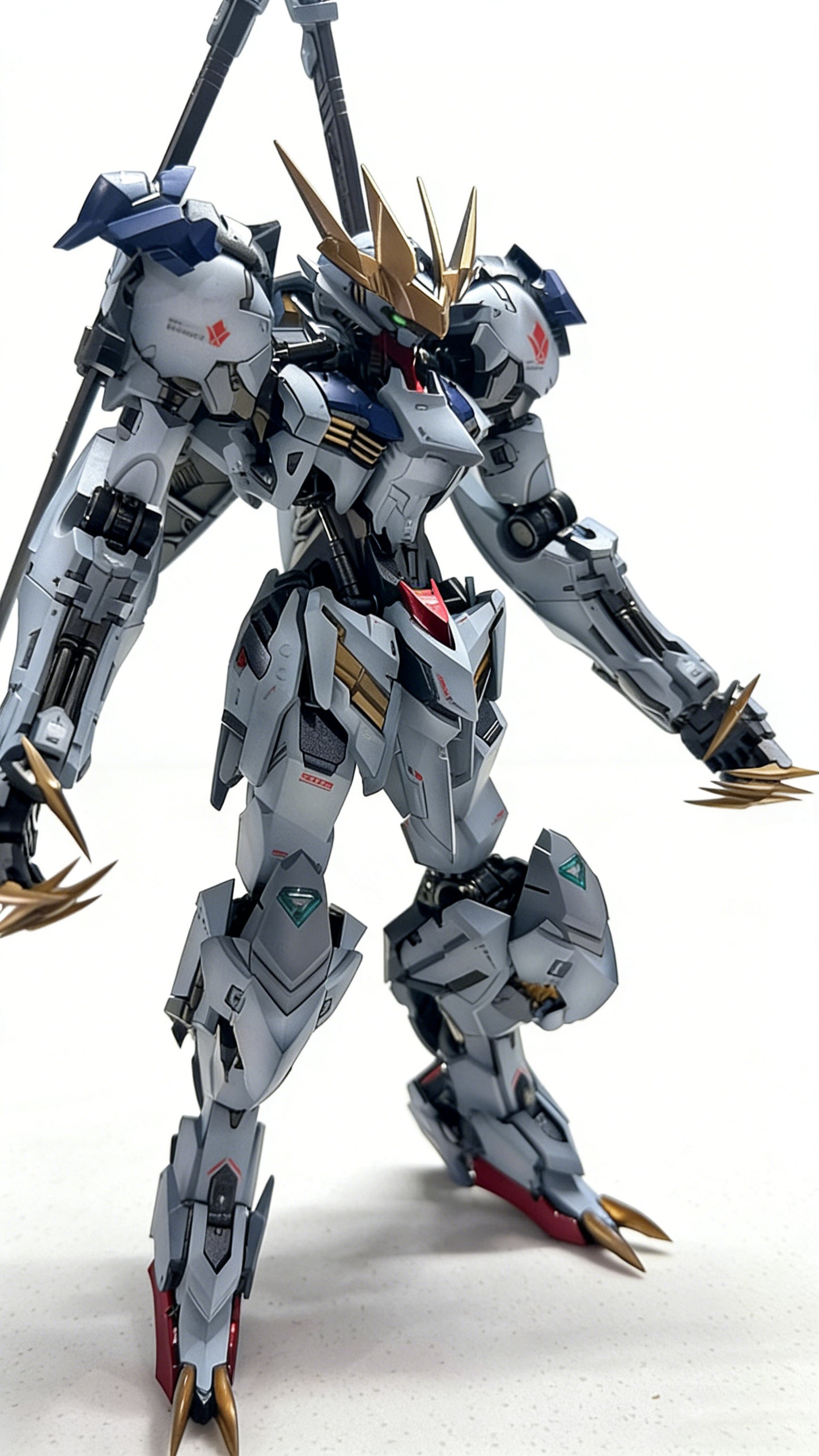 [Color customization] WOLF TECH 1/100 MG detail up Barbatos Lupus Rex king (Shading color scheme) model kit