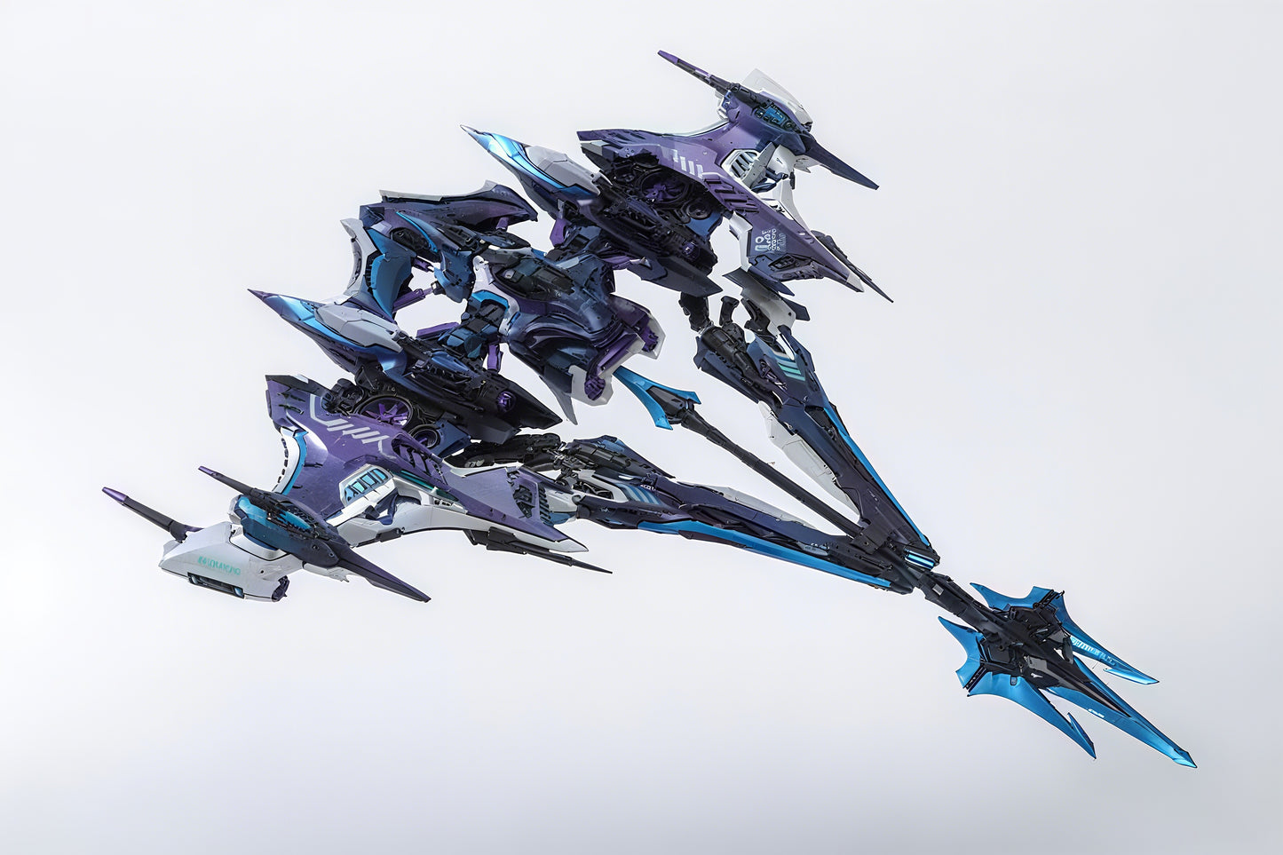 [Color customization]IN ERA+ 1/100 RMD Series Thunderbolt Manta Ray Equipment Version（ Starry sky color scheme）Model Kit