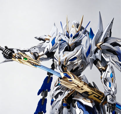 [Color customization] Motor Nuclear Zhao Yun & White Dragon Horse (White Light Shadow Color Scheme) Model Kit
