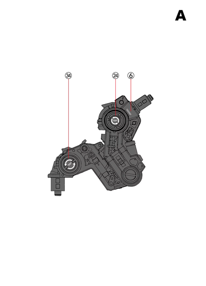 [Water decals] TOZ Decals for NZ-666 Osiris Aerial Dominator Model Water Sticker Model Accessories Hobby DIY