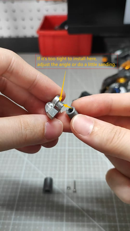 [Metal pieces] Bandai PG Unleashed 1/60 ν Gundam Replacement Parts/Reinforced Parts