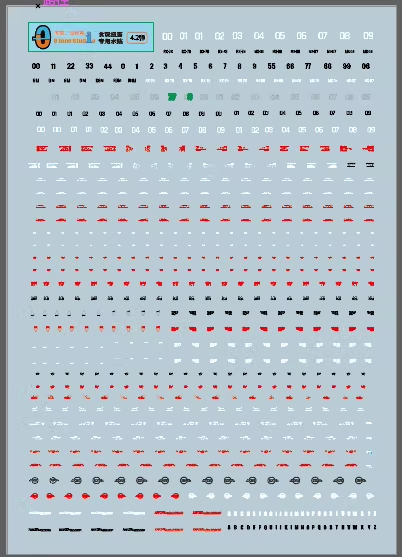 [Water decals] Decals for artifact/FW Model Water decals/waterslide Model Accessories Hobby DIY