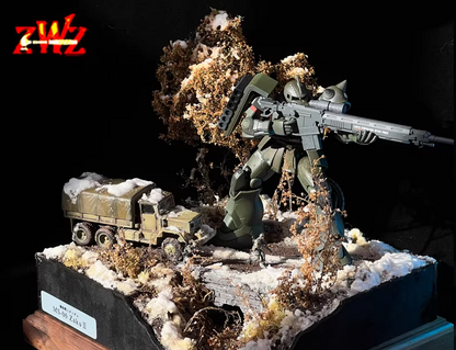 [Model Scene / Diorama Kit] Snow Scene Making Material Kit for model kits