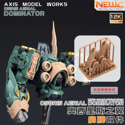 [Pre-cut Masking] NewC Per-cut masking+resin parts Axis Model Works (Solomon) 1/100 scale Osiris Aerial Dominator