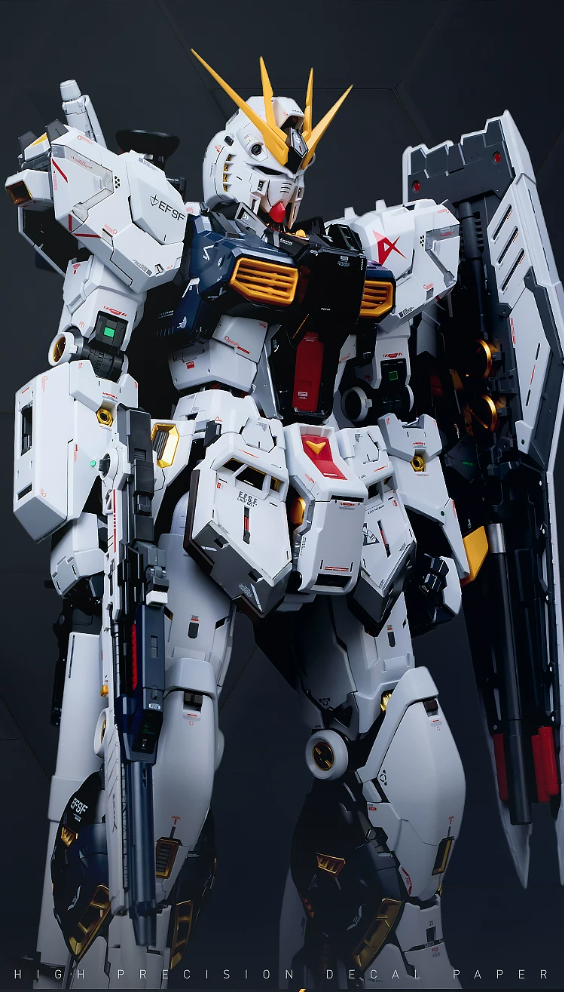 [Water decals] LNX Decal High Precision Water Slide Decal - For PG Unleashed 1/60 MG 1/100 PGU NU Gundam Model Kit