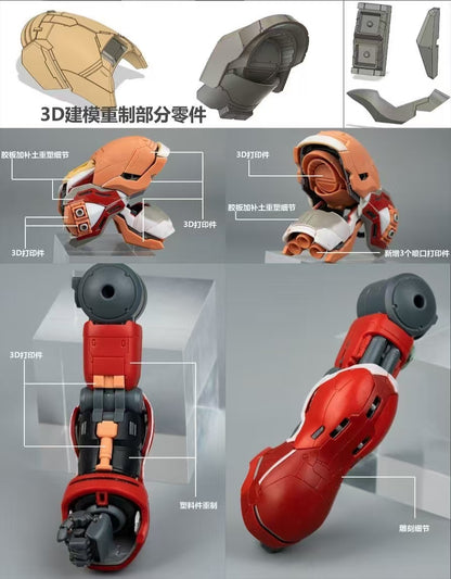 [Resin Kit] PRE-ORDER Yujiao 1/100 Sazabi 1.0 Enhanced Conversion Kit