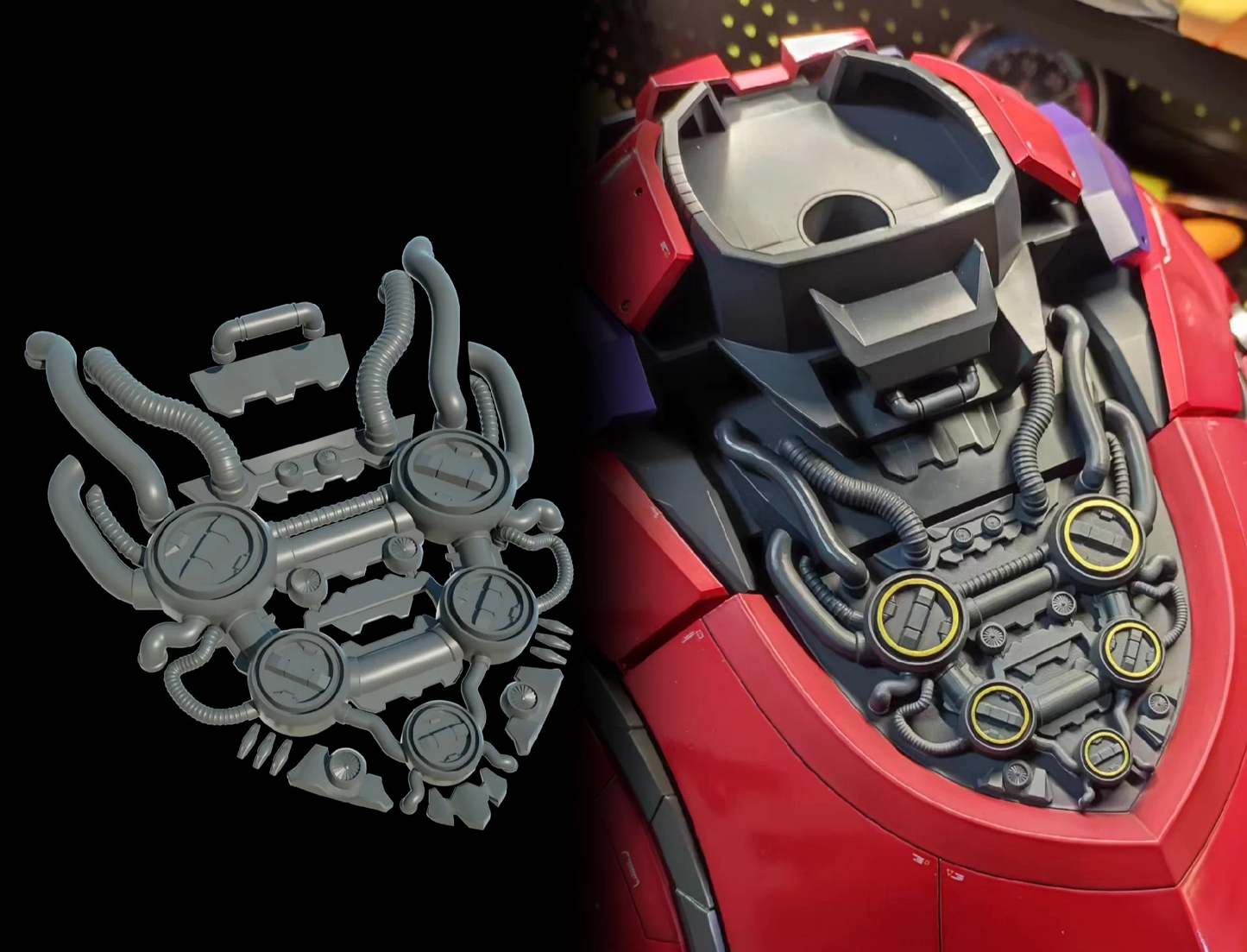 [Resin pieces] HG Neo Zeon Resin parts Detail Up Parts