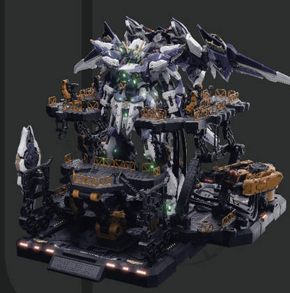 [Model kit] PRE-ORDER Vientiane Fusion - 02 - Meteor with Maintenance Base and Support Unit Model Kit