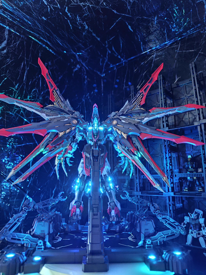 [Light/Color customization] Infinity Nova Nemesis Goddess 1/100 Scale Model Kit Light-up Assembled Version