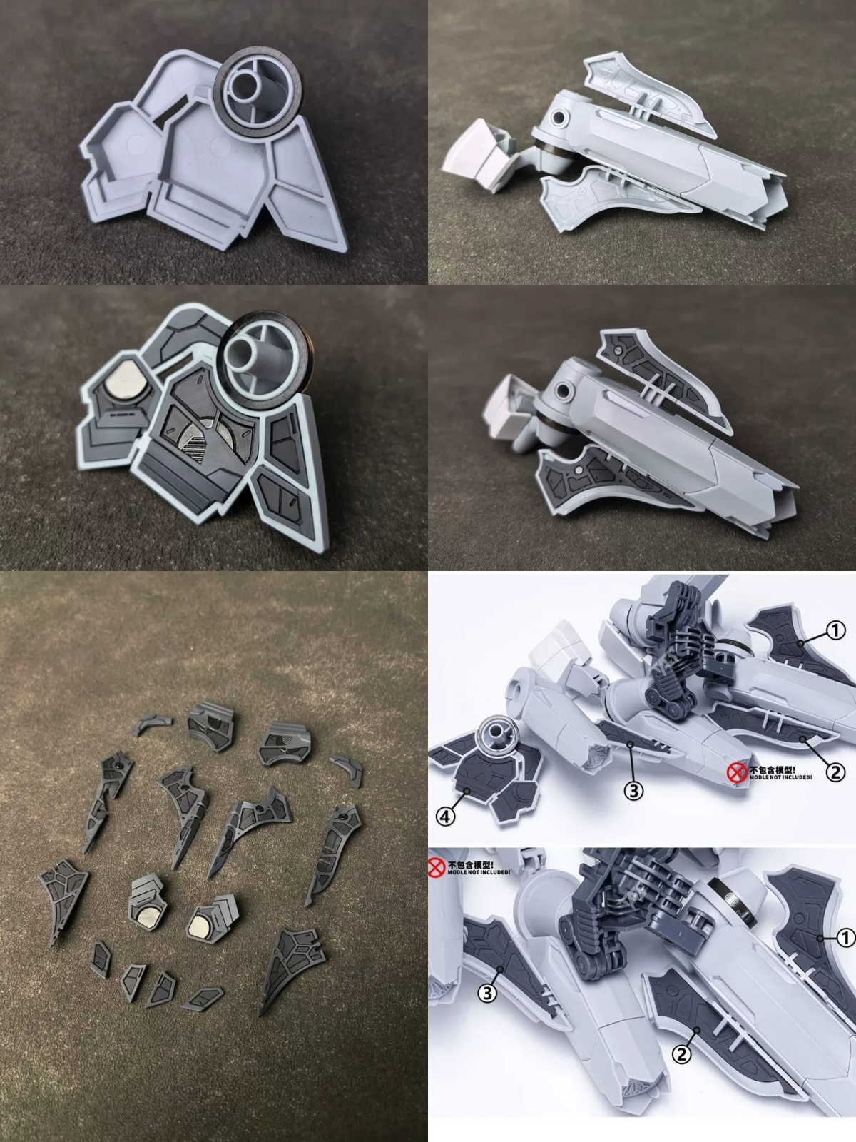 [Painted Resin Parts] Painted TAS parts for HG 1/144 TX-ff104 Alyzeus