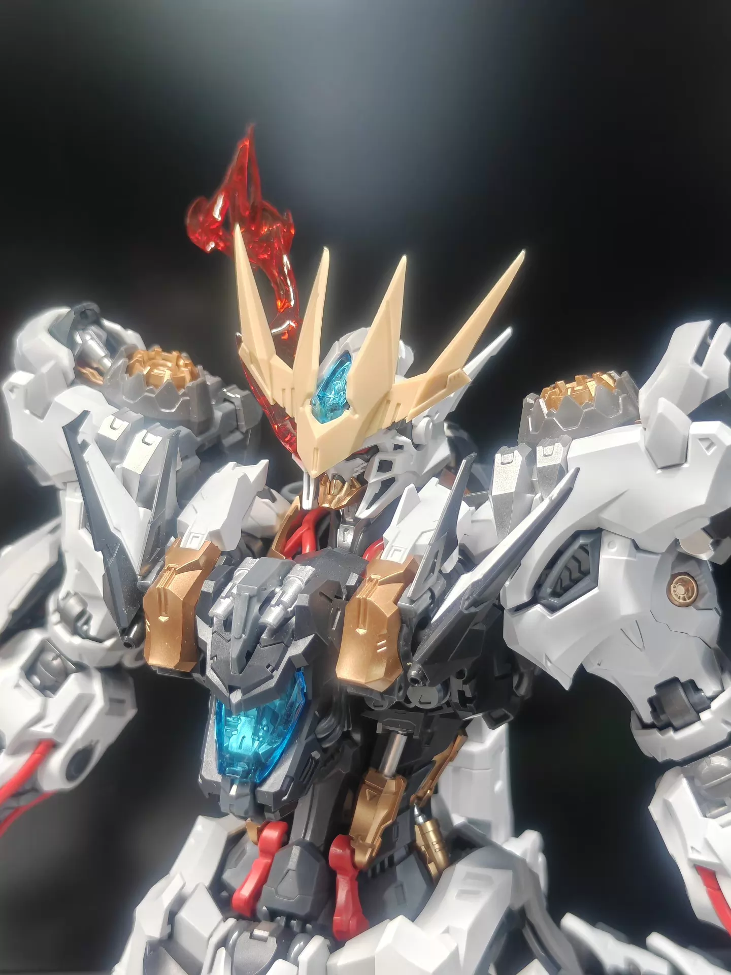 [Resin pieces] Resin pieces for Infinity Nova RMD Fenrir Barbatos fin and eye effect part.