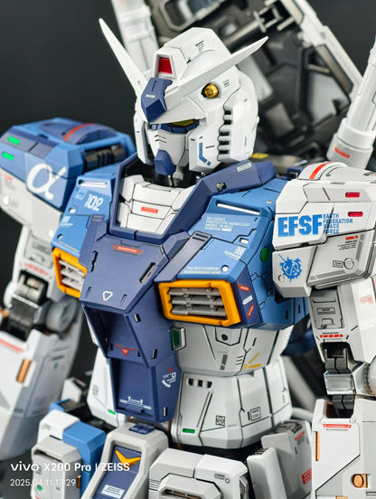 [Color customization collection] BANDAI/DABAN PG Unleashed 1/60 RX 78 Gundam (SKyuken Ryuichi Color Scheme) model kit