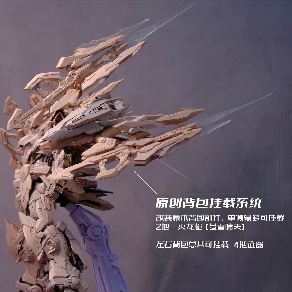 [Resin Kit] PRE-ORDER YuHao 1/100 Thunderbolt Enhanced Conversion Kit resin pieces