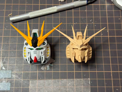 [Resin pieces] PGU RX-93 ν Gundam Replacement Head Resin pieces