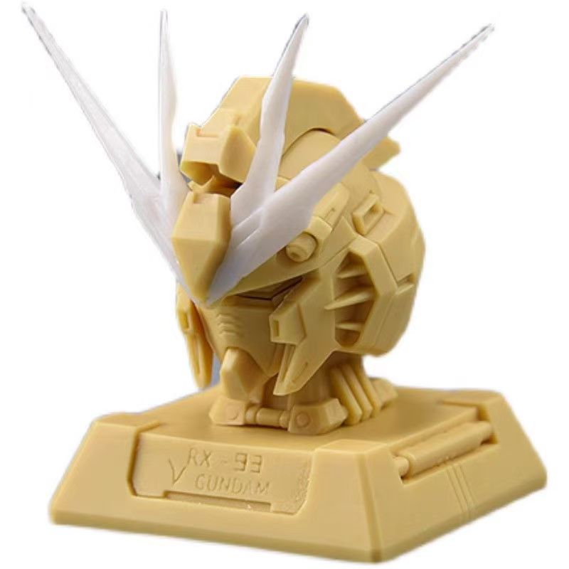 [Resin pieces] Fortune Meow's head resin pieces for Farmer Creation/V-tiger nu/MG 1/100 GK Style Nu head