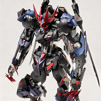 [Color customization] WOLF TECH 1/100 MG detail up Barbatos Lupus Rex king (Dark color scheme) model kit