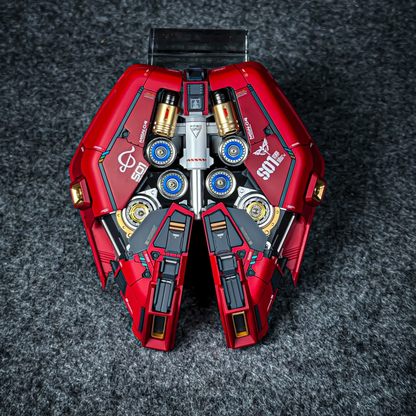[Painted Resin Kit]  YUJIAO LAND 1/100 MG MSN-04 SAZABI  Resin Conversion Kit