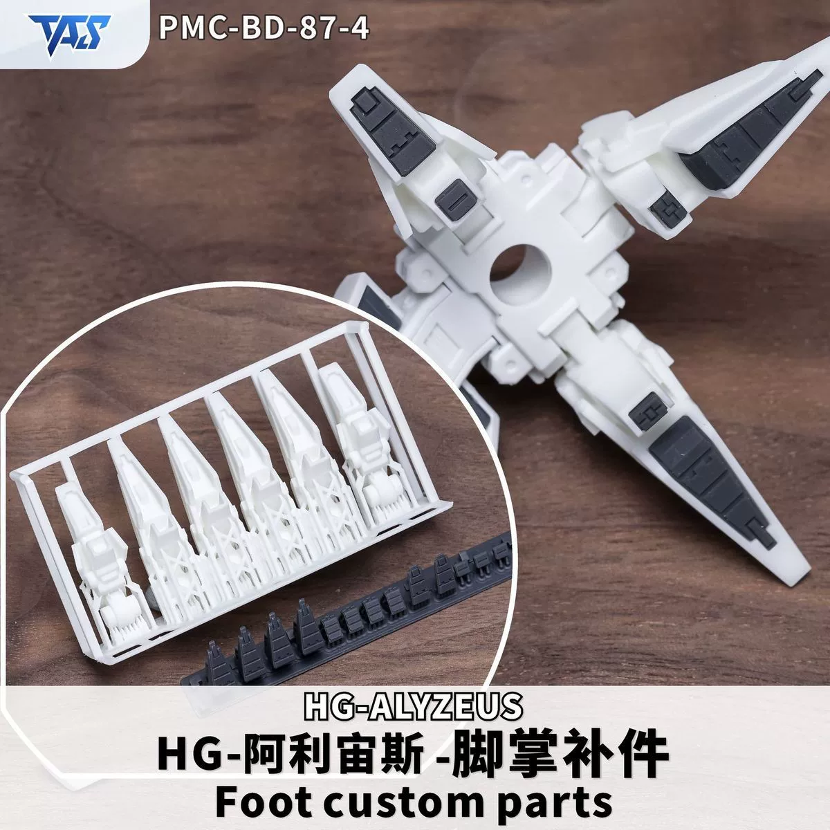 [Painted Resin Parts] Painted TAS parts for HG 1/144 TX-ff104 Alyzeus