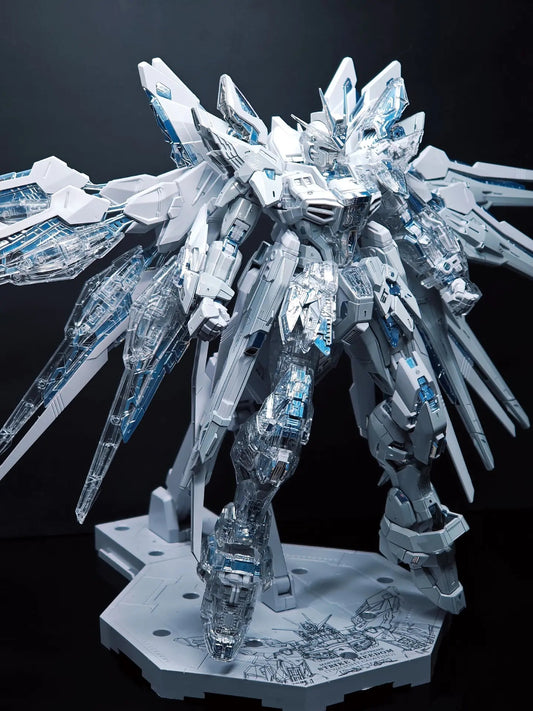 [Clear pieces] MGEX 1/100 Strike Freedom Gundam (External armor clear parts)