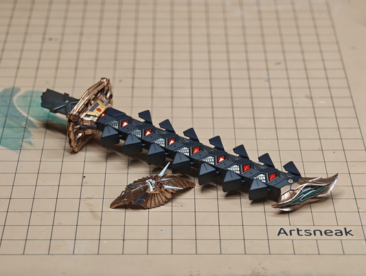 [Artifact] Gundam Astray Red Frame - 15cm Katana Kikuichimonji, MB style -airlift