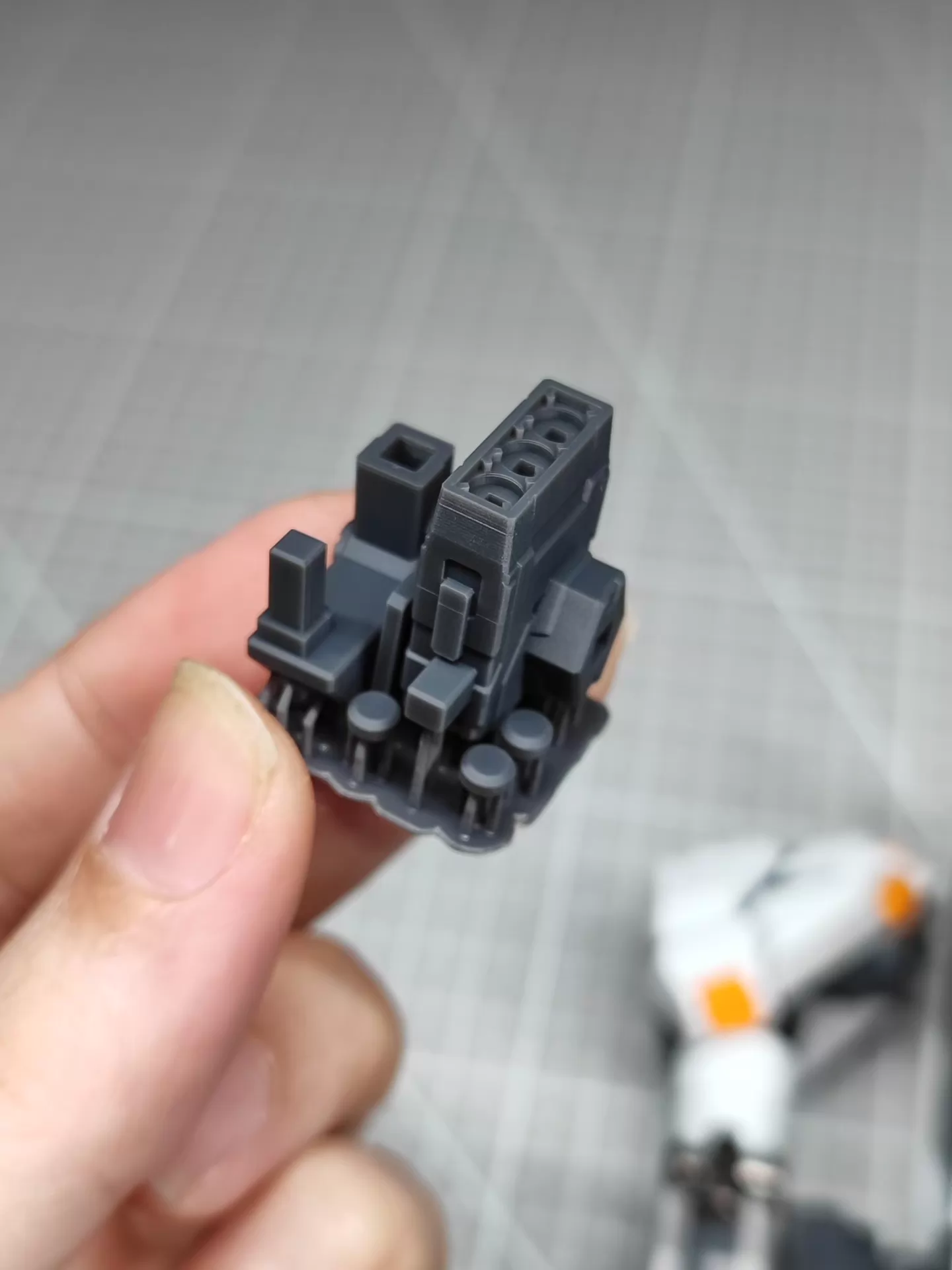 [3D printed pieces] MG V-tiger NU Shield side mounting connector