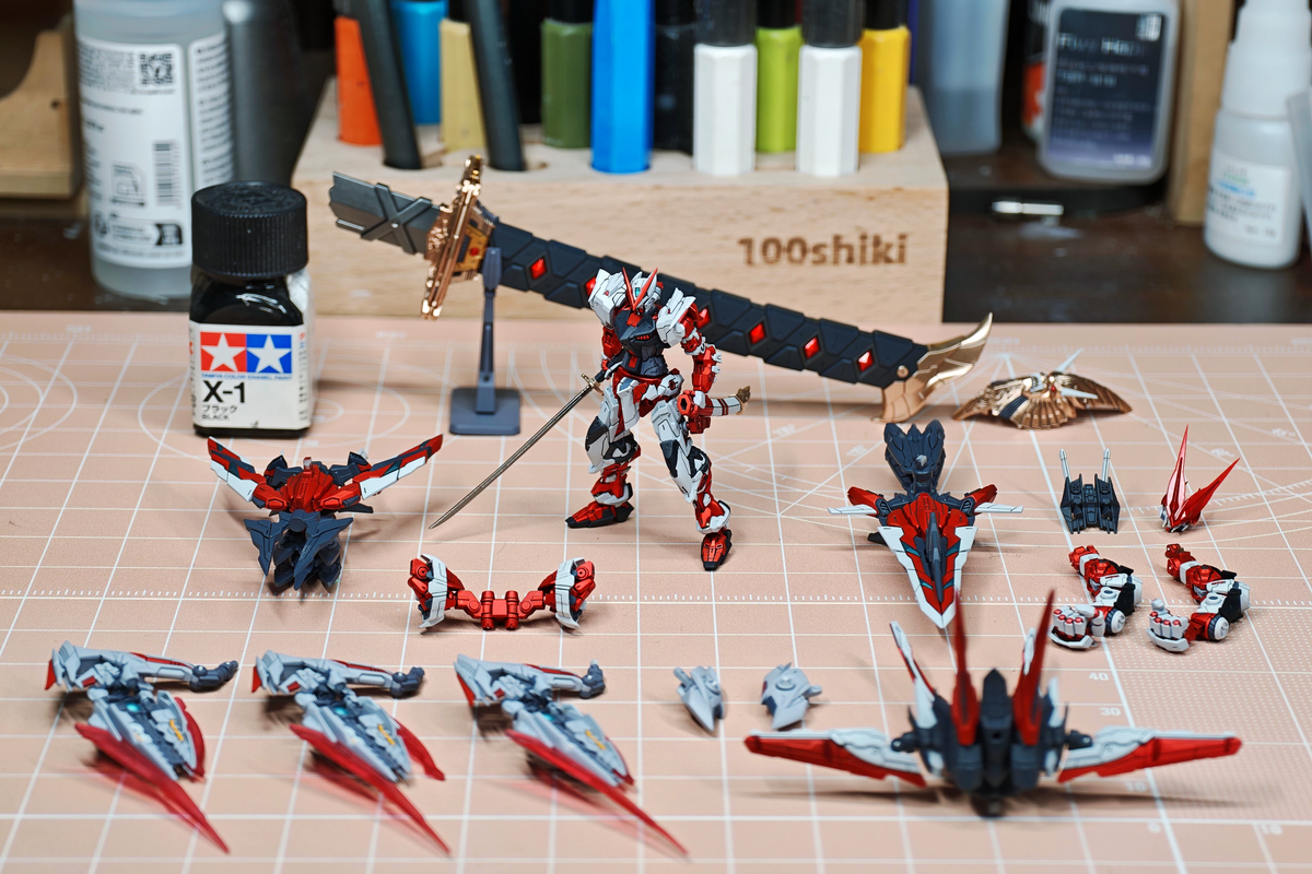 [Artifact] Gundam Astray Red Frame - 15cm Katana Kikuichimonji, MB style -airlift