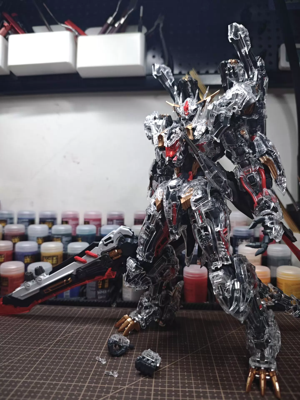 [Clear parts] Infinity Nova RMD Fenrir 1/72 Scale Model Kit (Armor cle ...