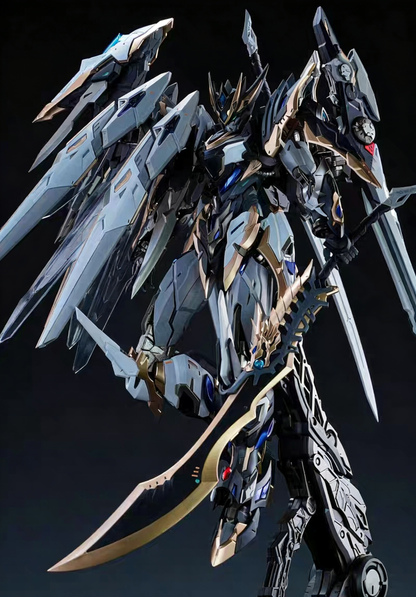 [Color customization] Legend of Star General MNP-XH12A Gan Jiang (white black color scheme) Model Kit