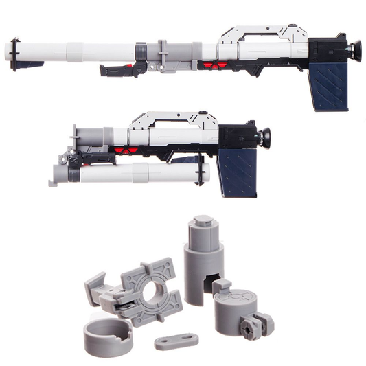 [3D printed pieces] Folding bazooka parts for PGU RX-93 ν Gundam 3D printed pieces