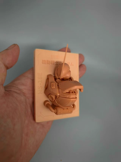 [3D printed parts] Kampfer Card Bust refrigerator magnet (Vertical &amp; Horizontal Versions)