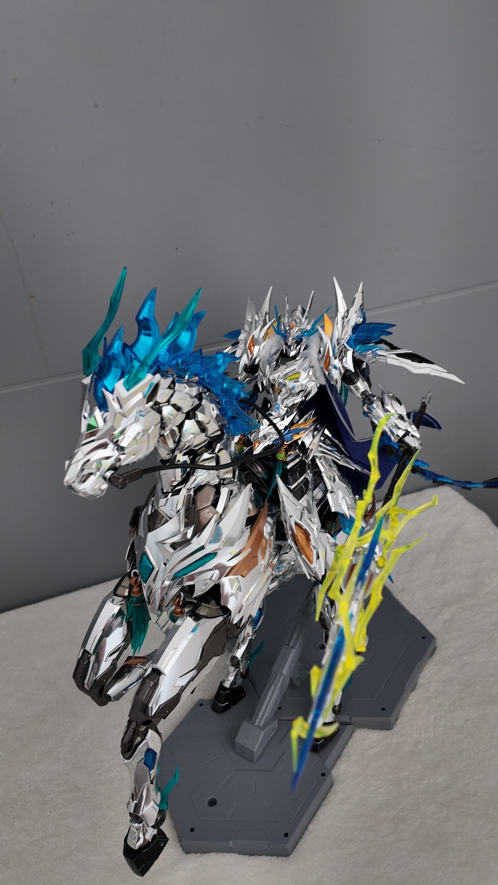 Custom Electroplating] Motor Nuclear Zhao Yun & White Dragon Horse