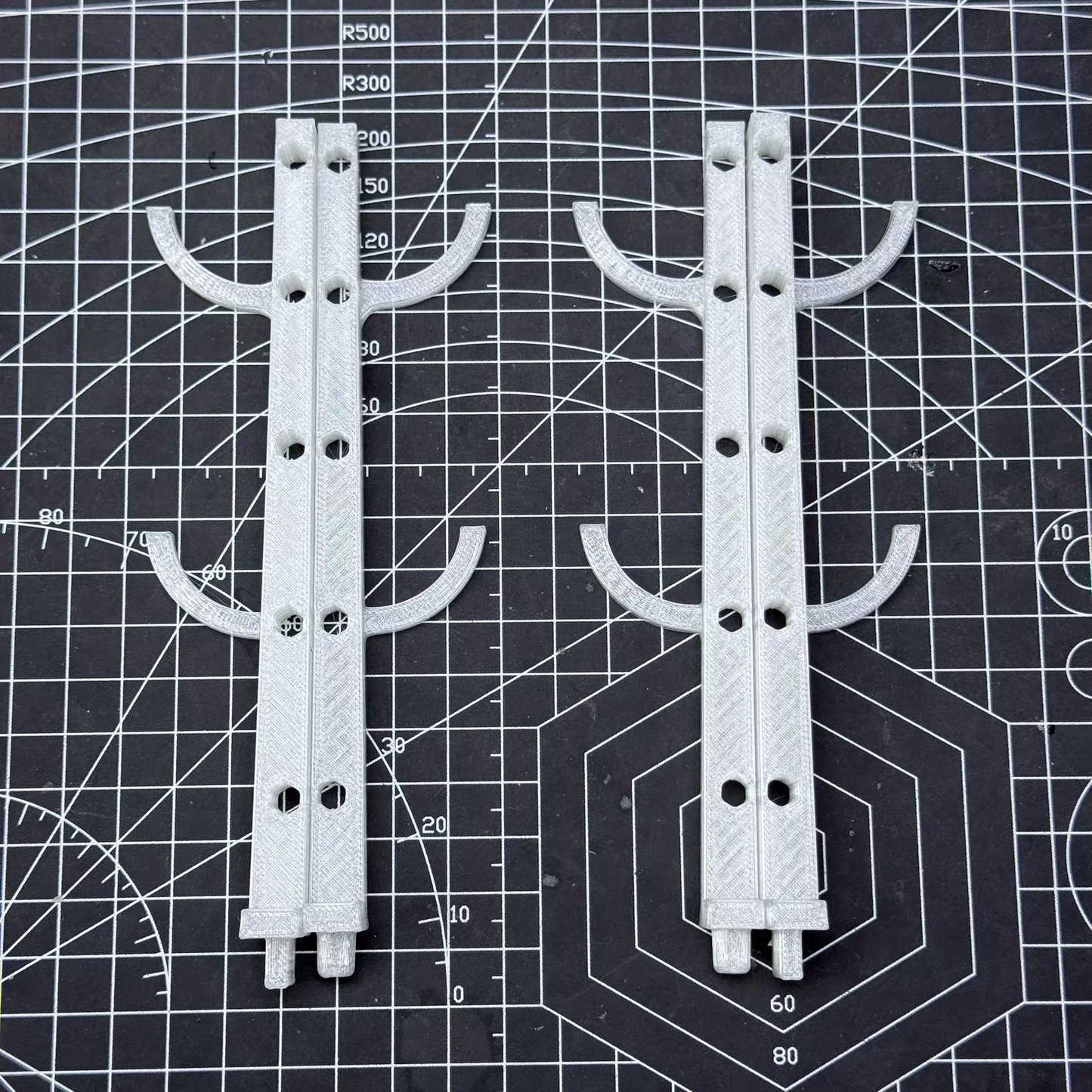[3D printed pieces] 3D printed pieces for Infinity Nova RMD Fenrir head extension parts and weapon stand parts