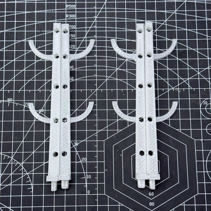 [3D printed pieces] 3D printed pieces for Infinity Nova RMD Fenrir head extension parts and weapon stand parts