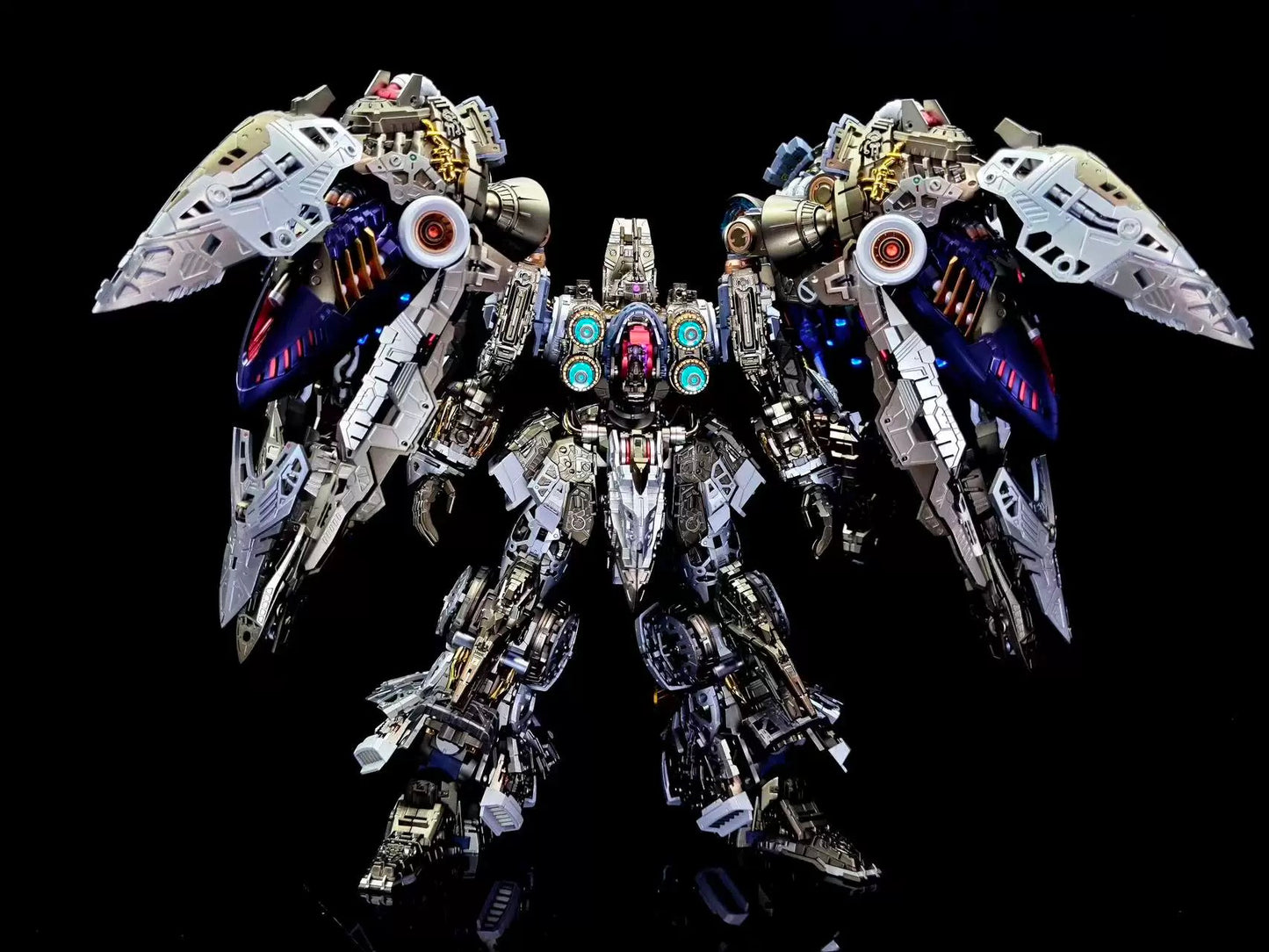 [Color customization]Axis Model Works (Solomon) 1/100 scale Osiris Aerial Dominator (Electroplated Iridescent green color scheme) Model Kit