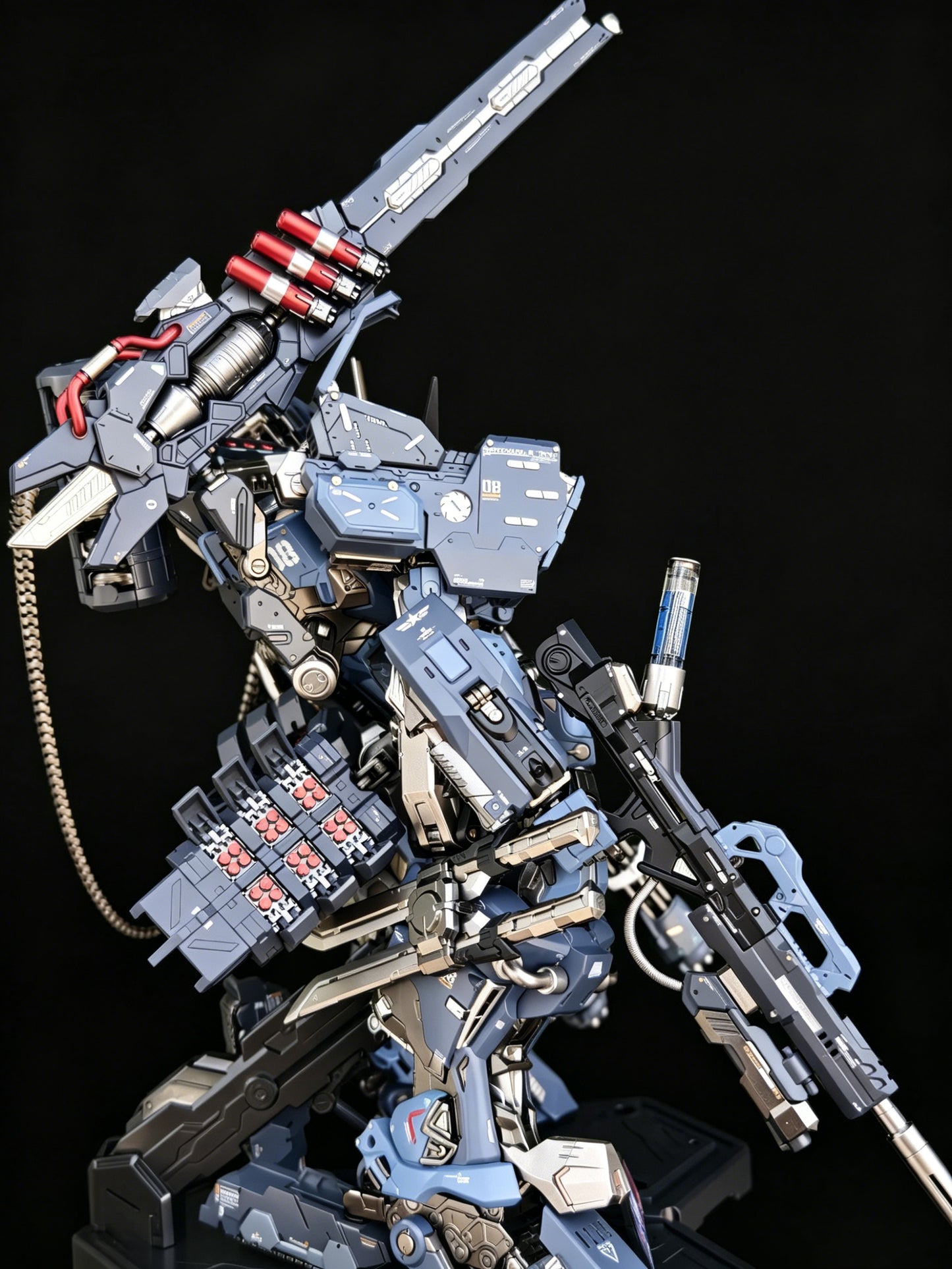 [Top-spec Customization] Legend of Star General MNP-CR02A Type-65 JiHu-II (Assault Ver.)  (Heavy Assault Type Modification) Model Kit