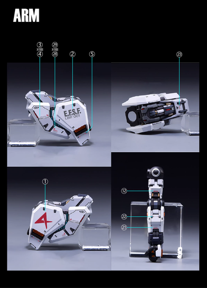 [Water decals] Decals for Farmer Creation 1/100 GK Style Nu Model Water Sticker Model Accessories Hobby DIY