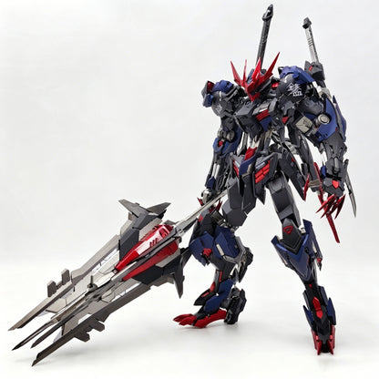 [Color customization] WOLF TECH 1/100 MG detail up Barbatos Lupus Rex king (Dark color scheme) model kit