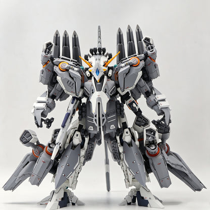 [Color customization] Bandai HG 1/144 Mobile Suit Gundam Hathaway's Flash TX-ff104 Alyzeus( Alyzeus+TAS Outer leg armor conversion parts+foot modification parts) Model Kit